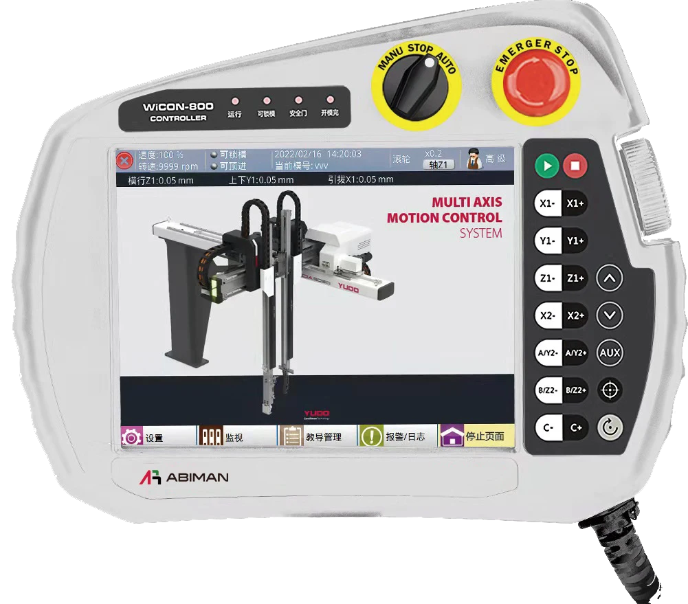 YICON-8000 - Controlador 8" Suporta programação online e expansão I/O